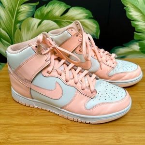 Nike Dunk High - Sail Crimson Tint